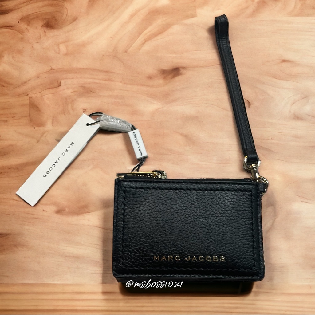 Marc Jacobs CardholderKeychain Black Brand New